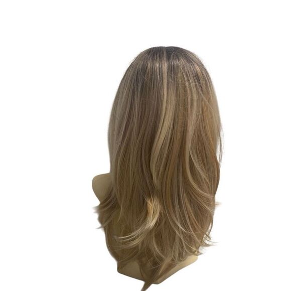 HAIRCUBE Shining‎ Yourself Long Hair Synthetic Wig Blonde Brown main image 5